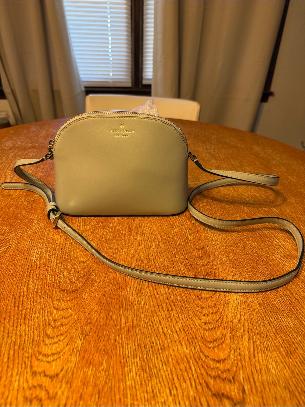 kate spade Small Dome Crossbody Bag in Light Taupe